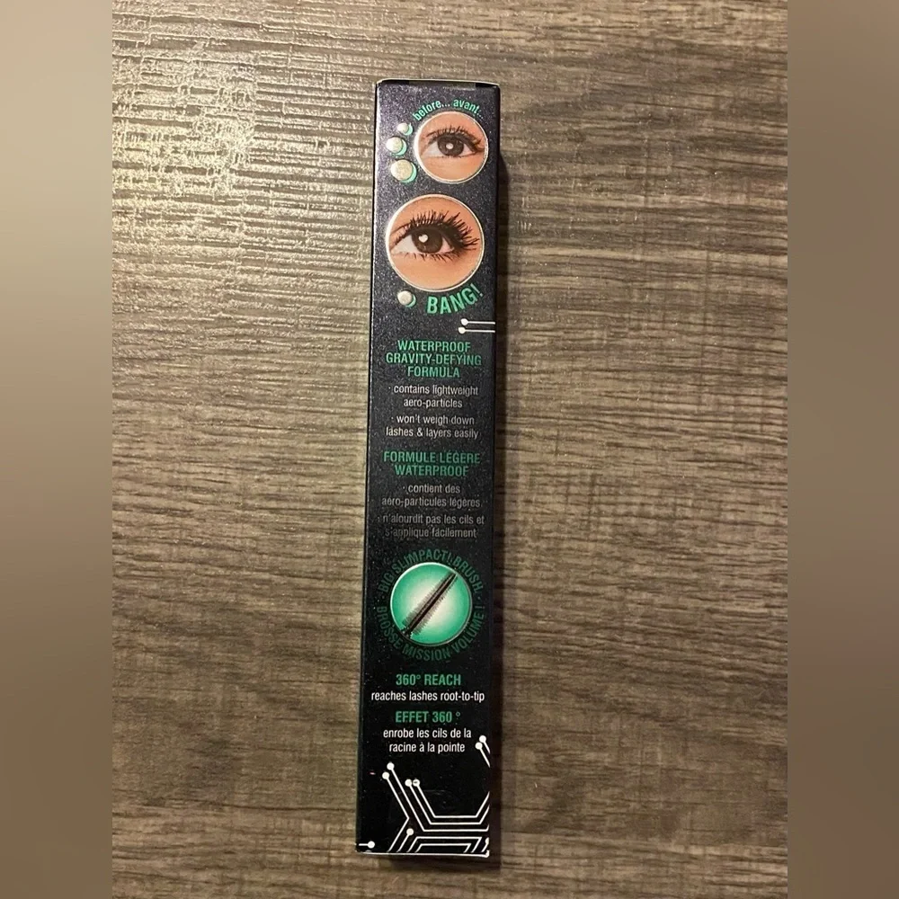 NEW - Benefit BADgal BANG! Waterproof Mascara. Intense Pitch Black